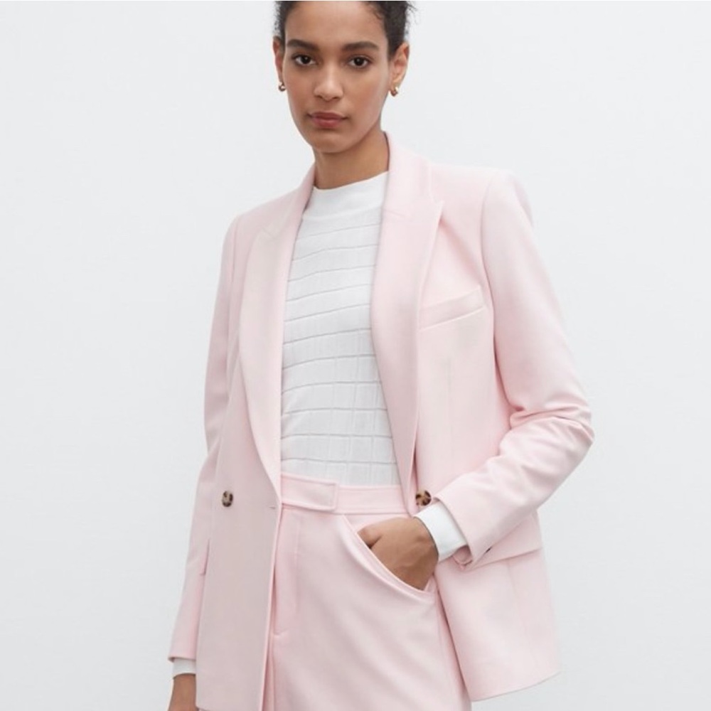 Club Monaco Light Pink Blazer